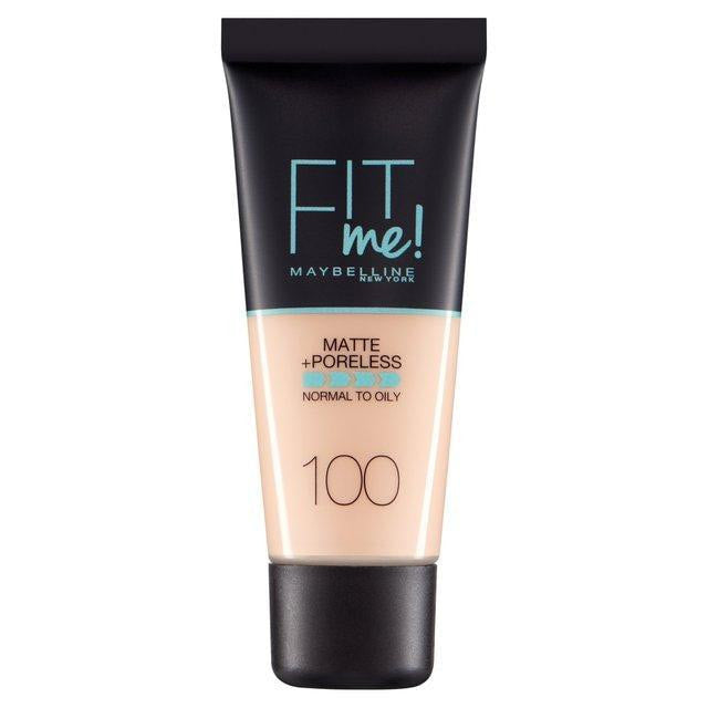 Buy  Maybelline Fit Me Matte + Poreless Foundation - Warm Ivory 100 at Best Price Online in Pakistan