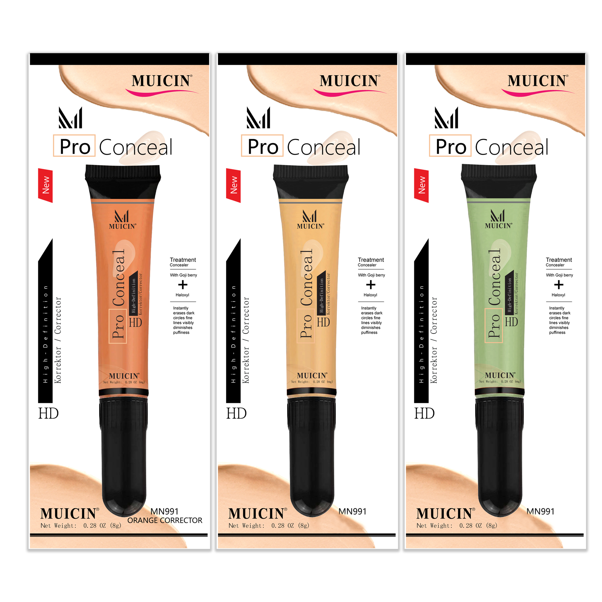 Buy  MUICIN - HD Pro Concealer Corrector- 0.28g - at Best Price Online in Pakistan