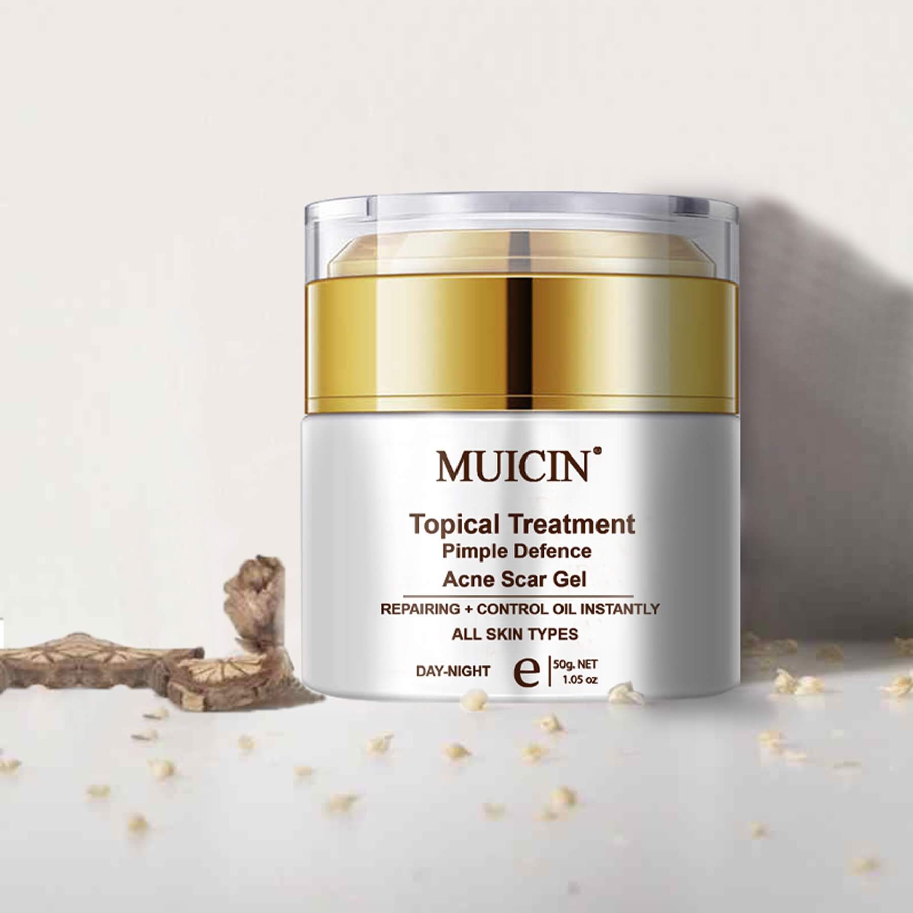 Buy  MUICIN - Pimple Defence Acne Scar Cream - 50g - at Best Price Online in Pakistan