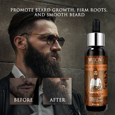 Buy  MUICIN - Hair Growth Beard Oil With Conditioner - 60ml - at Best Price Online in Pakistan