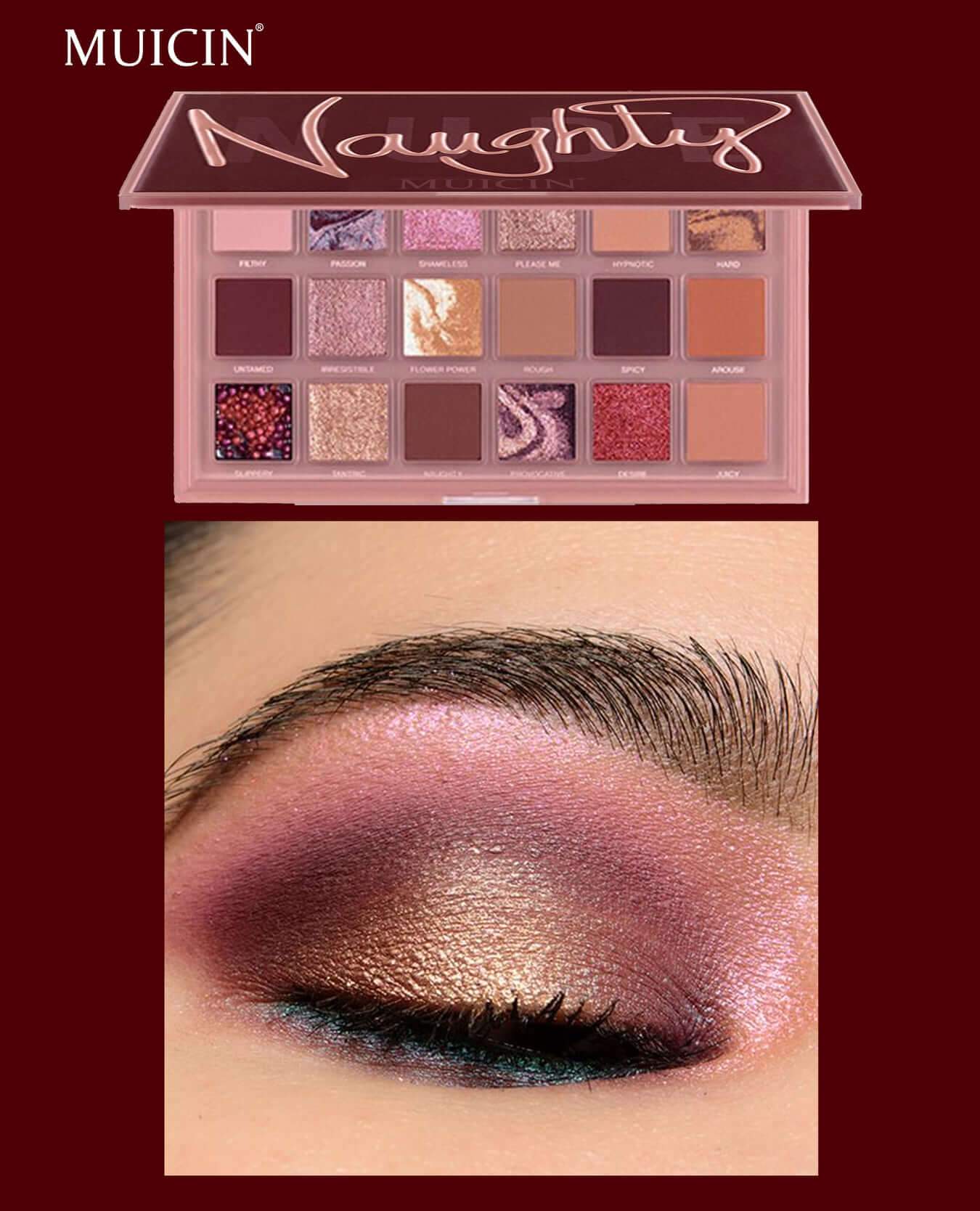 Buy  MUICIN - Nude Naughty Eyeshadow Palette - at Best Price Online in Pakistan