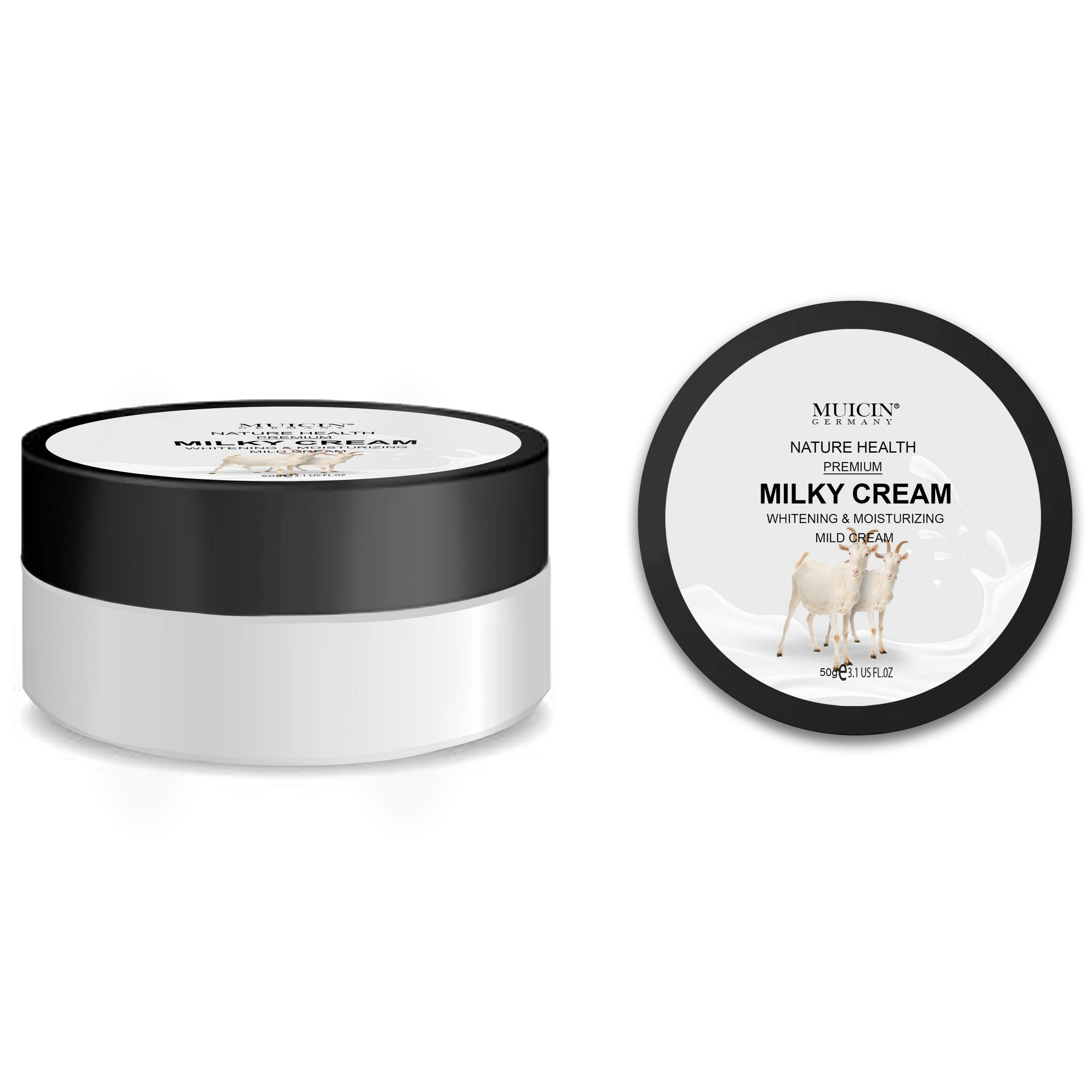 Buy  MUICIN - Goat Milk Brightening & Moisturising Mild Cream - 50g - at Best Price Online in Pakistan
