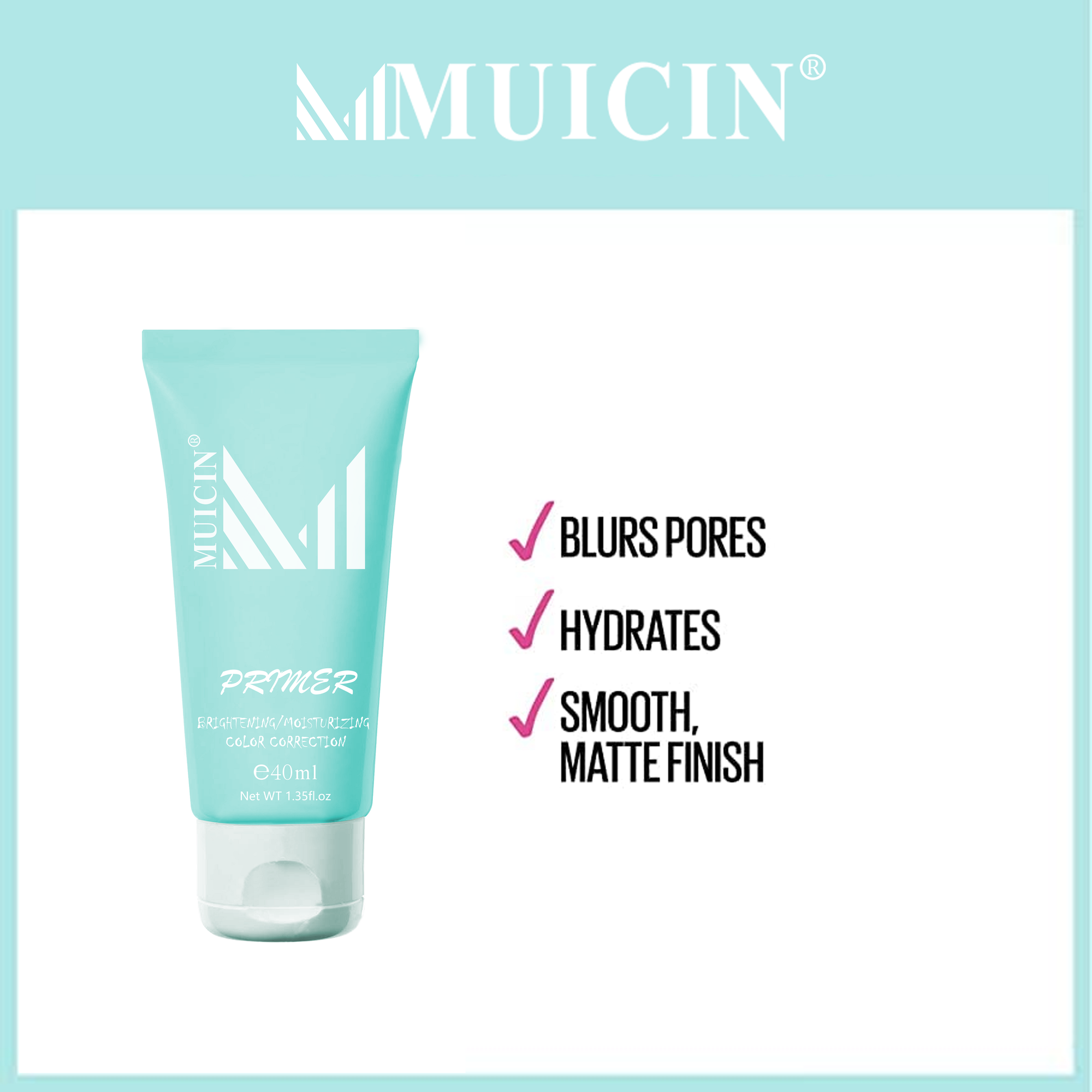 Buy  MUICIN - Flawless Finish Primer Tube - 40g - at Best Price Online in Pakistan