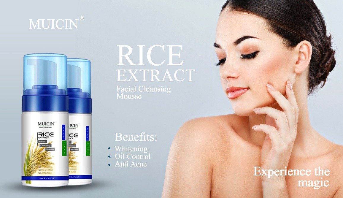 Buy  MUICIN - Rice Extract Facial Cleansing Mousse - 110ml - at Best Price Online in Pakistan