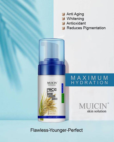 Buy  MUICIN - Rice Extract Facial Cleansing Mousse - 110ml - at Best Price Online in Pakistan