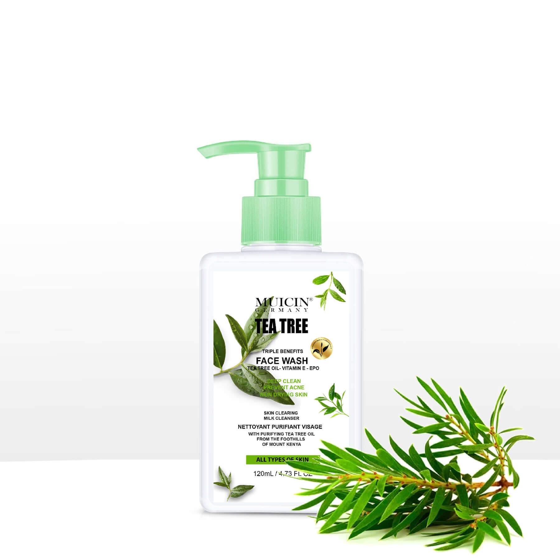 Buy  MUICIN - Tea Tree Face Wash - 120ml - at Best Price Online in Pakistan