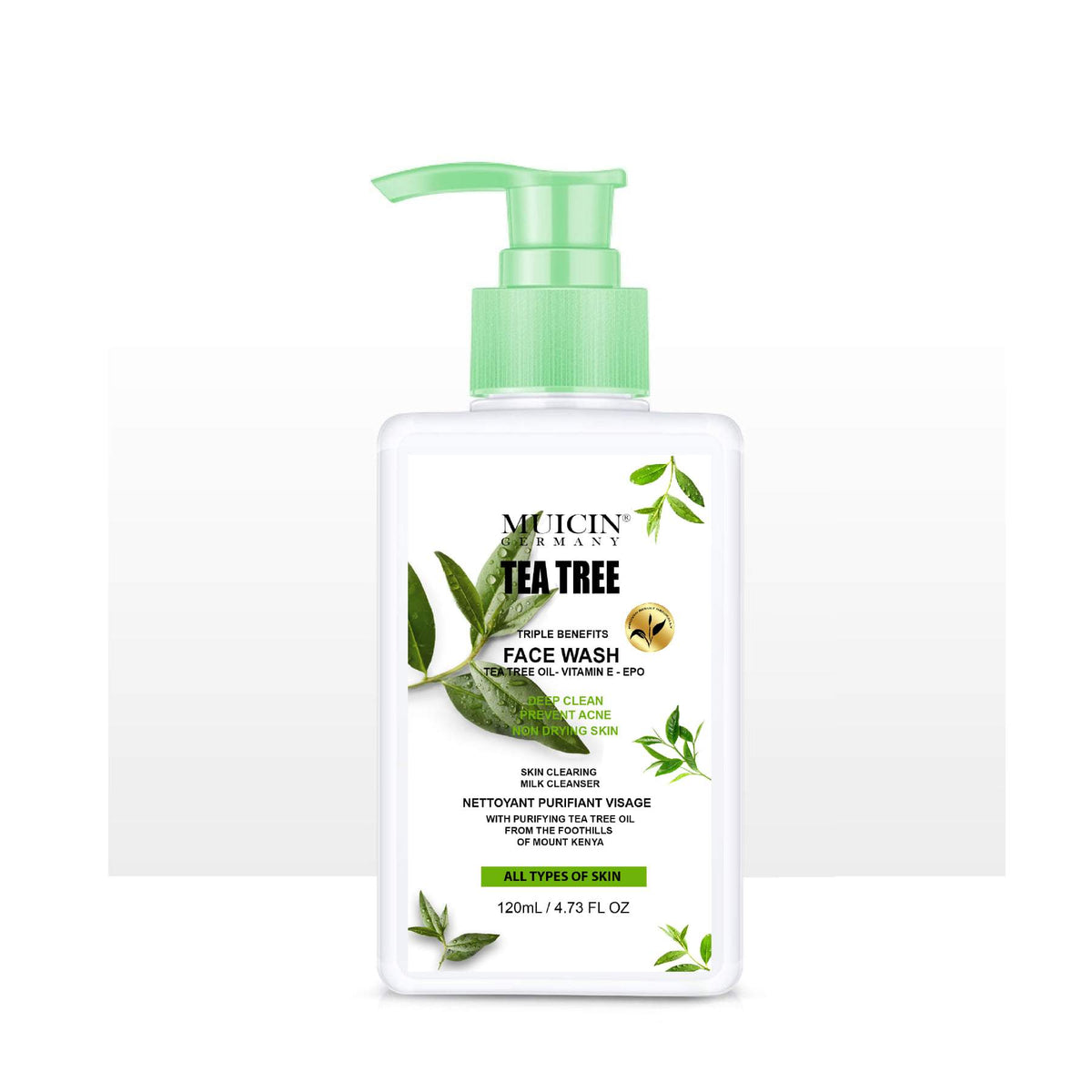 Buy  MUICIN - Tea Tree Face Wash - 120ml - at Best Price Online in Pakistan