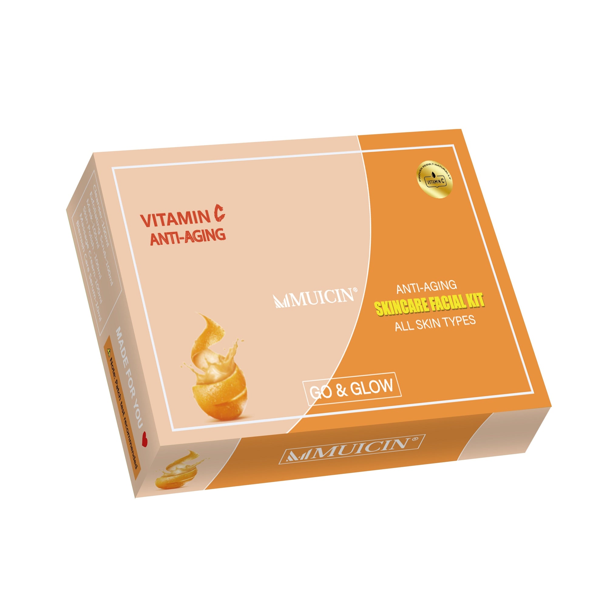 Buy  MUICIN - Vitamin C Go & Glow Facial Kit - 6 Steps - at Best Price Online in Pakistan