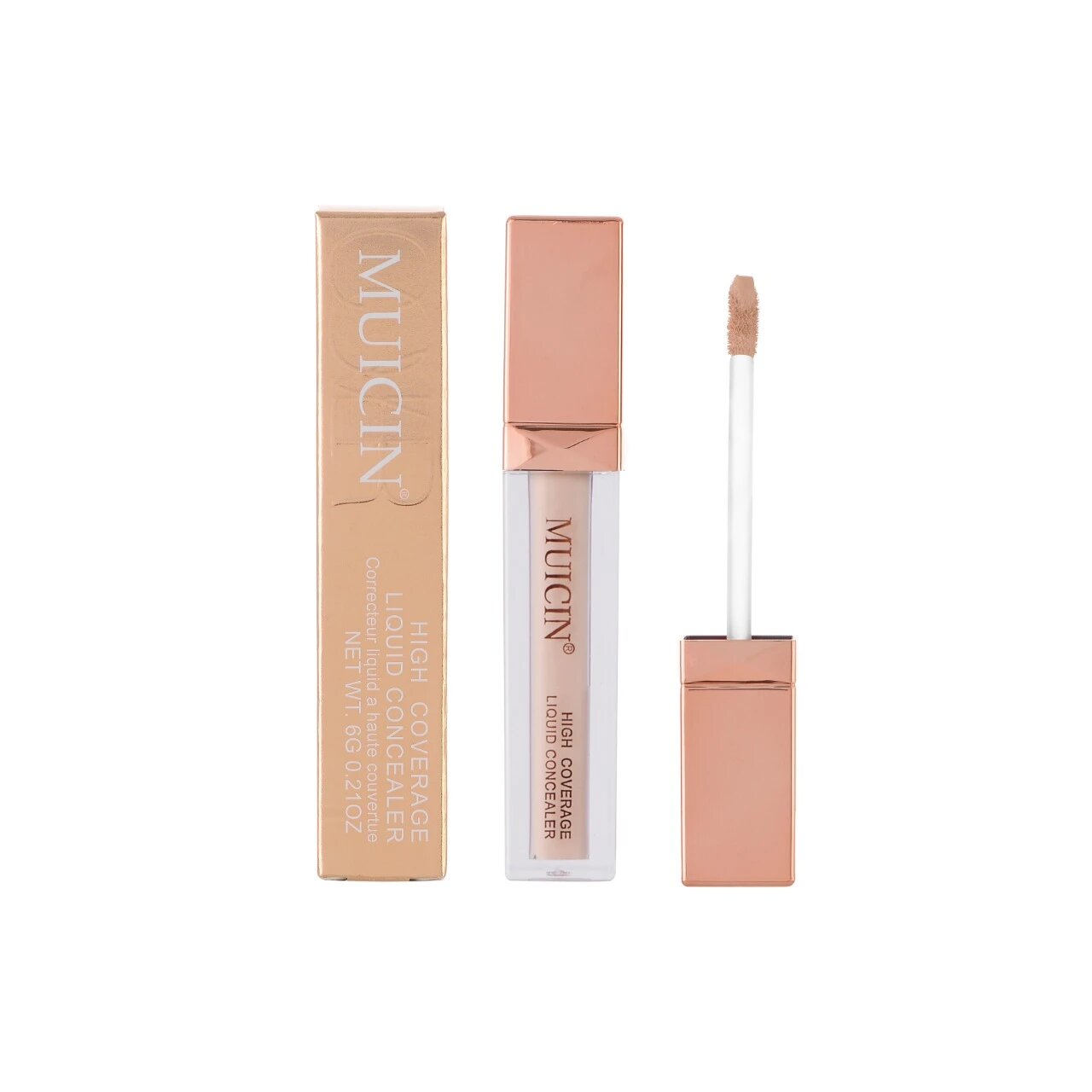 Buy  MUICIN - Gold HD Coverage Liquid Concealer - 6g - at Best Price Online in Pakistan