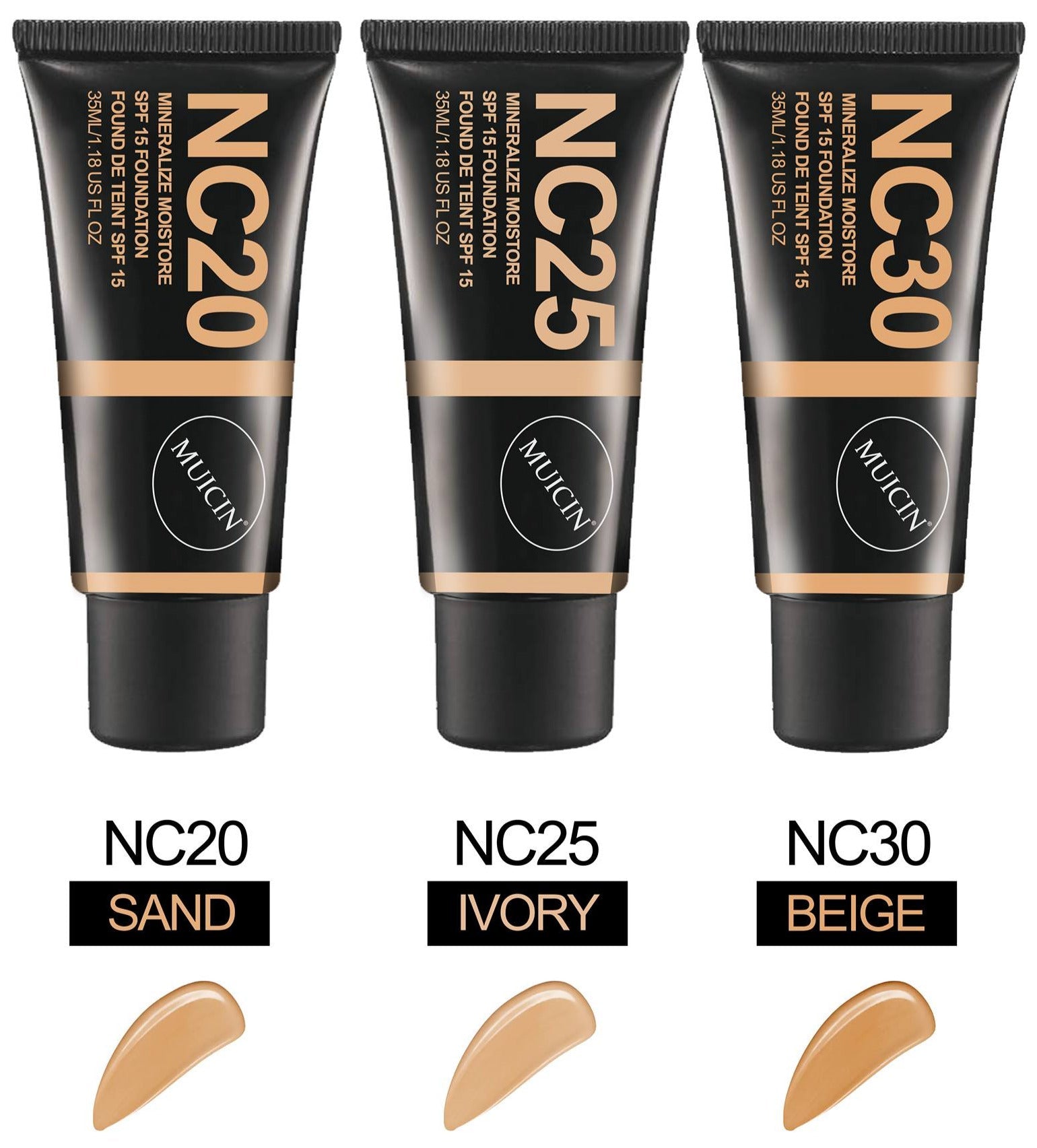 Buy  MUICIN - Mineralize Moisture SPF 15 Foundation Tube - at Best Price Online in Pakistan