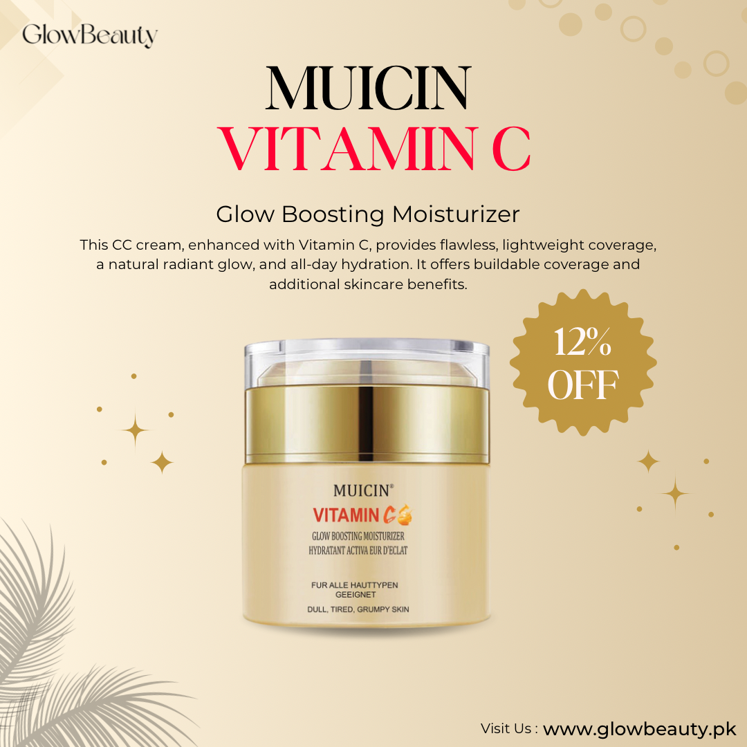 Buy  MUICIN - Vitamin C Foundation CC Cream Jar - 50g - at Best Price Online in Pakistan