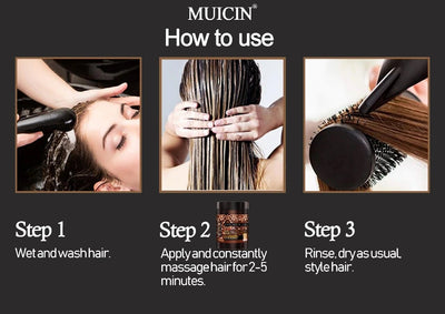 Buy  MUICIN - Argan Oil & Onion Extract Anti Hair Loss Keratin Treatment Hair Mask - 1000g - at Best Price Online in Pakistan