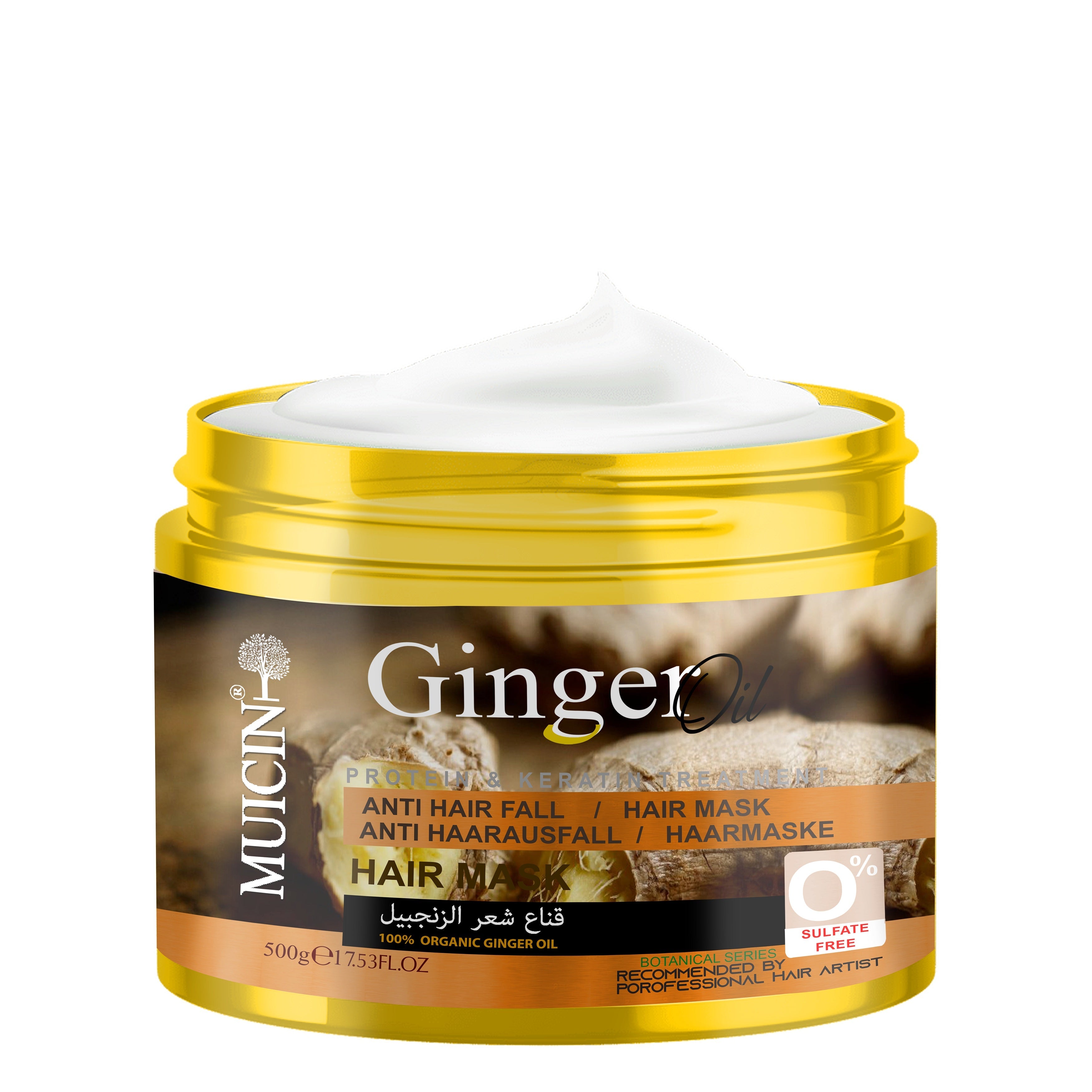 Buy  MUICIN - Ginger Hair Mask Anti Hair Fall - 500ml - at Best Price Online in Pakistan