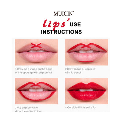 Buy  MUICIN - Hydrating Matte Lipstick - at Best Price Online in Pakistan