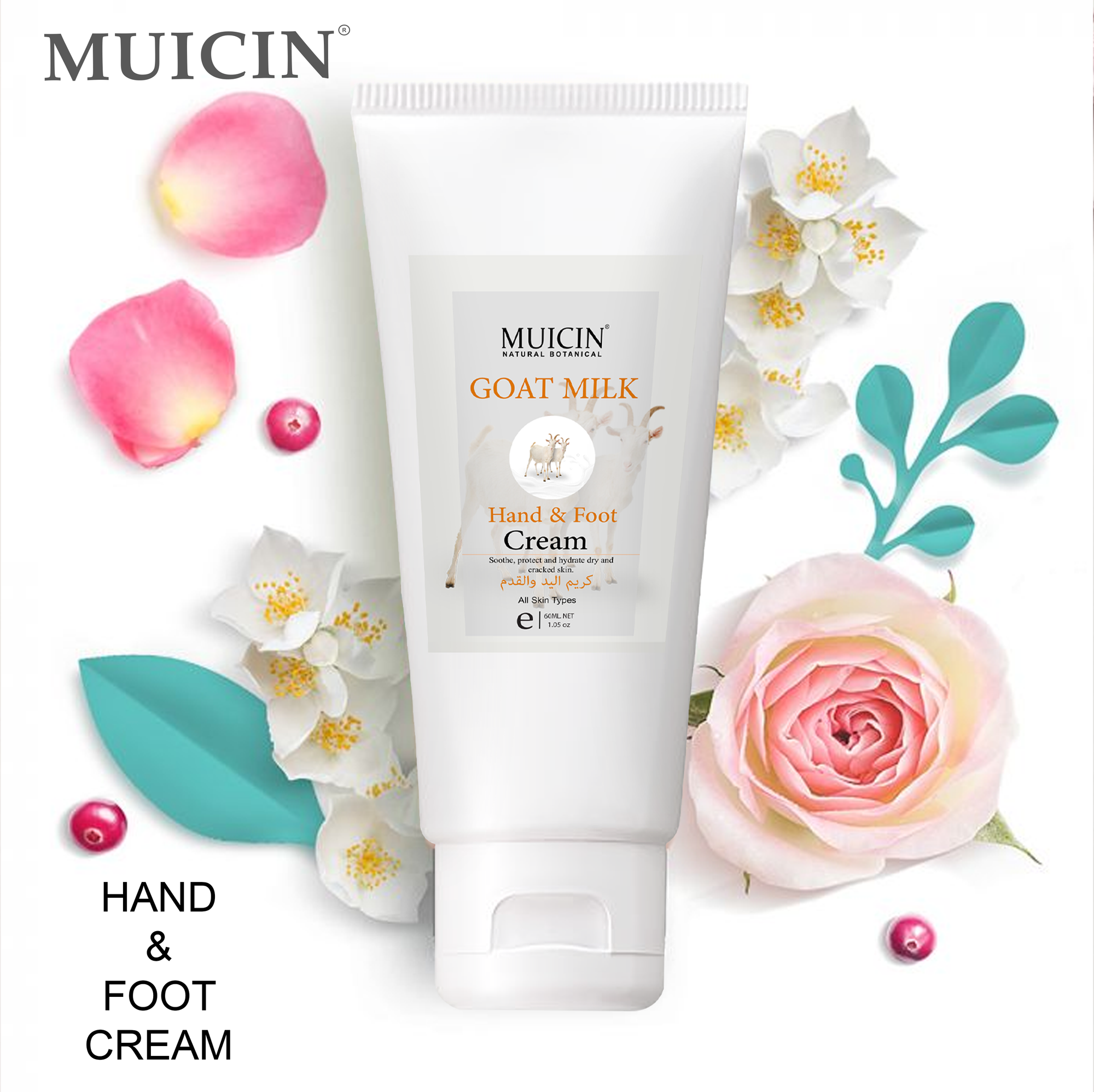 Buy  MUICIN - Goat Milk Hand & Foot Cream Tube - 150ml - at Best Price Online in Pakistan