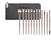 Buy  MUICIN - 12 Pieces Complete Vegan Eyebrush Set With Pouch - at Best Price Online in Pakistan