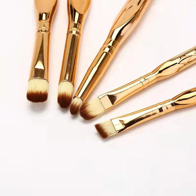 MUICIN - 8 Pieces Luxe Gold Makeup Brushes - Muicin Germany