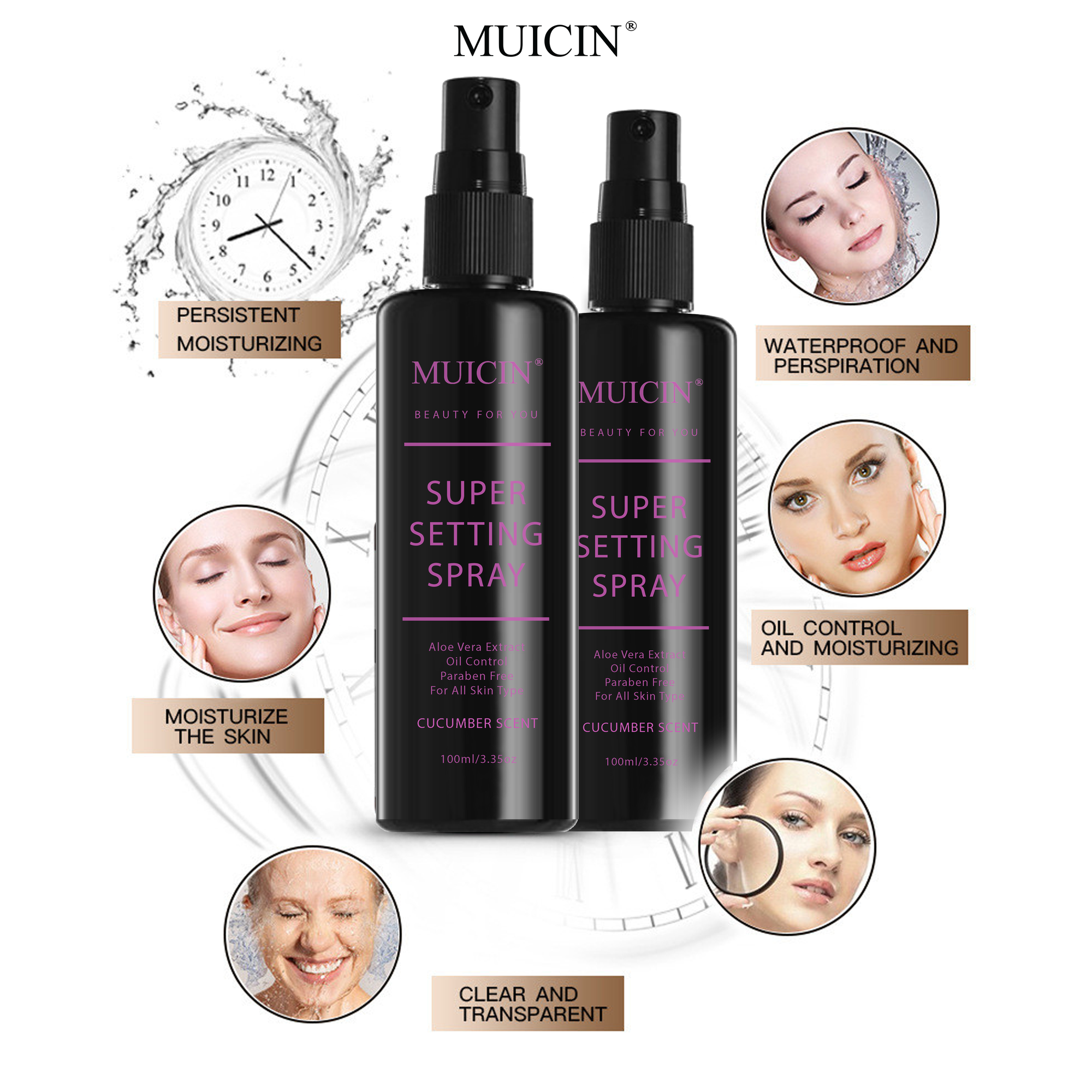 Buy  MUICIN - Super Makeup Setting Spray - 100ml - at Best Price Online in Pakistan