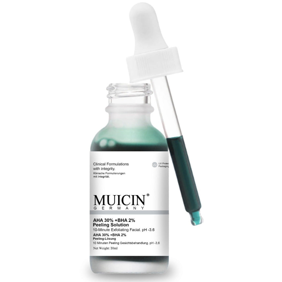 Buy  MUICIN - AHA 30% + BHA 2% Peeling Solution - 30ml - at Best Price Online in Pakistan