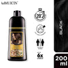 Buy  MUICIN - 5 in 1 Hair Color Shampoo With Ginger & Argan Oil - Black 200ml at Best Price Online in Pakistan