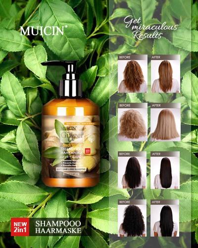 Buy  MUICIN - 2 In 1 Ginger Gingembre Shampoo Hair mask - 280ml - at Best Price Online in Pakistan