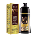Buy  MUICIN - 5 in 1 Hair Color Shampoo With Ginger & Argan Oil - Brown 200ml at Best Price Online in Pakistan
