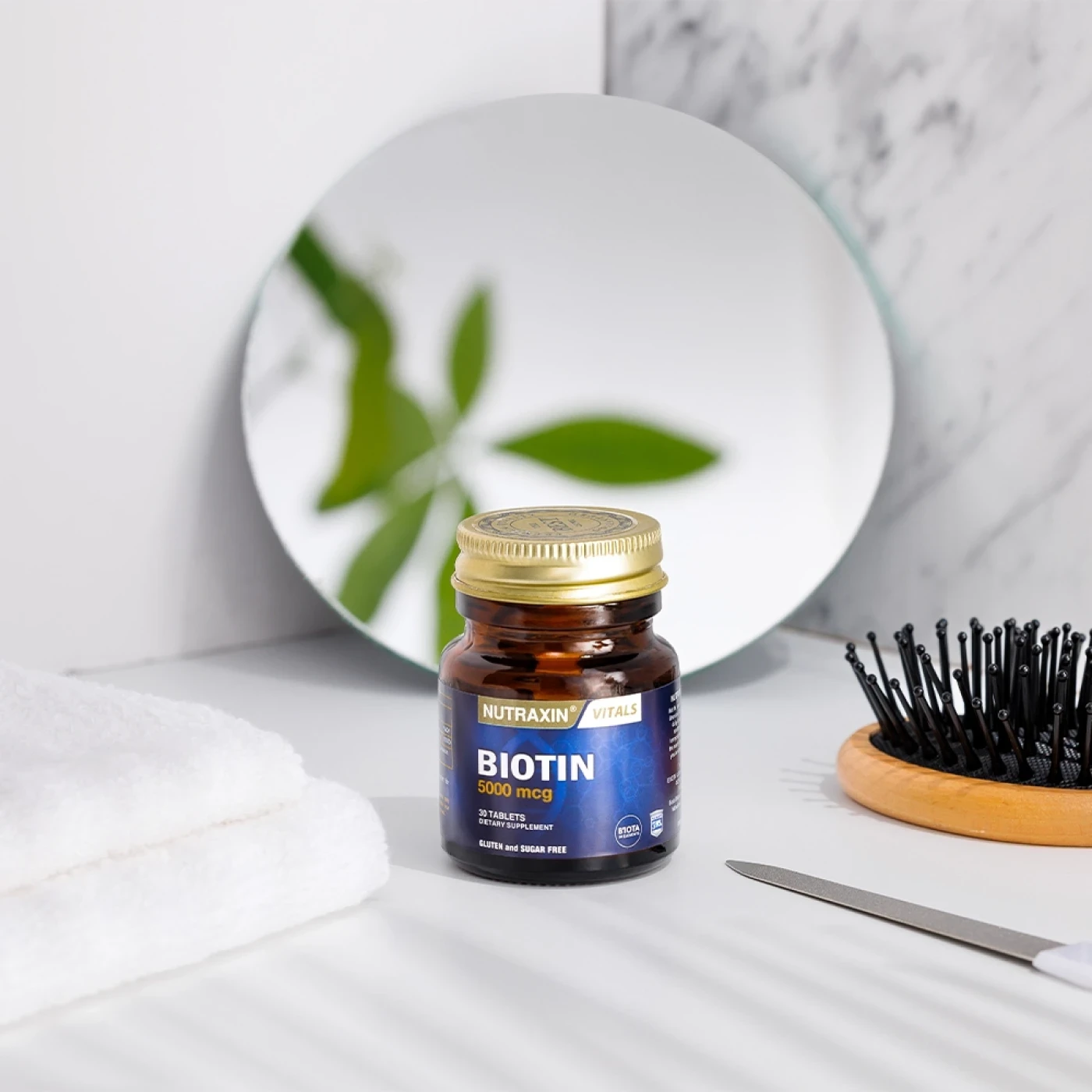 Buy  Nutraxin Biotin Tablets For Skin, Hair And Nails - at Best Price Online in Pakistan