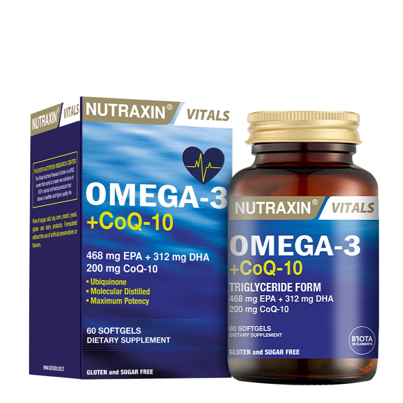 Buy  Omega-3 + CoQ-10 Capsules - at Best Price Online in Pakistan