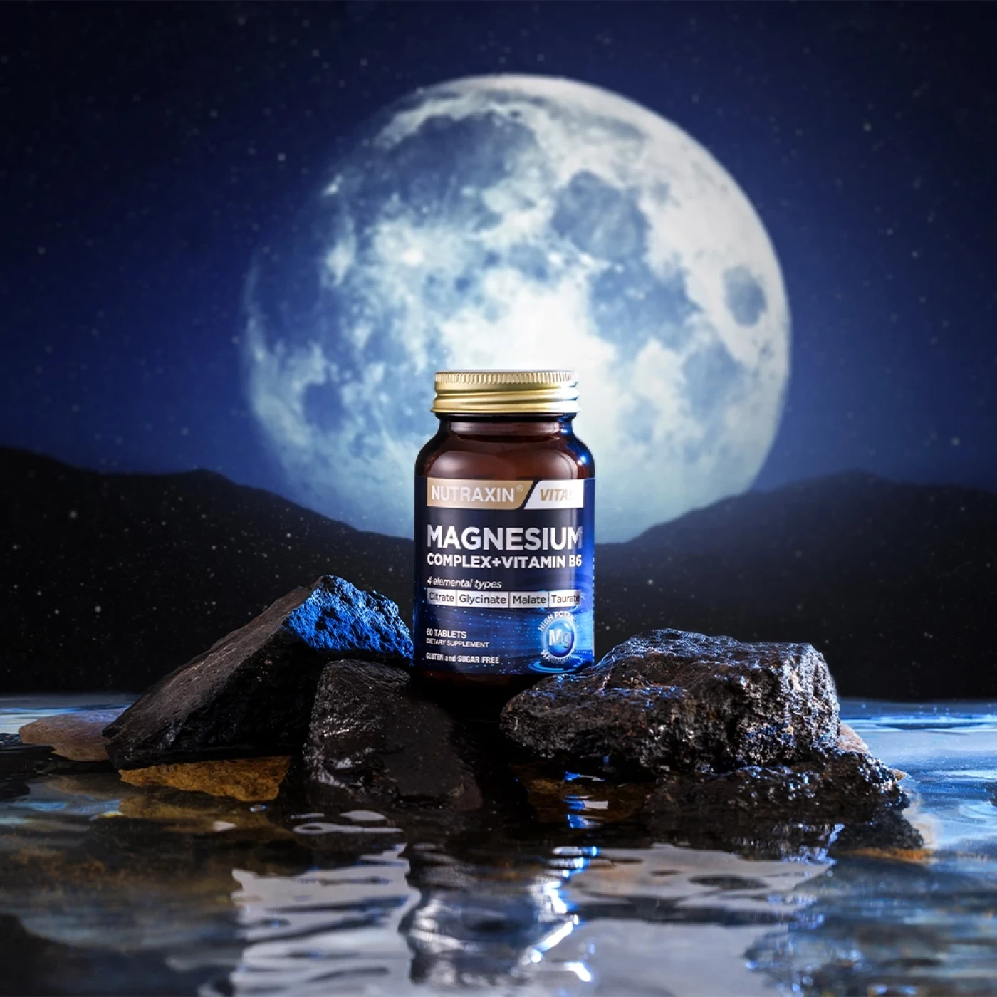 Buy  Nutraxin Magnesium Complex + Vitamin B6 Tablets - at Best Price Online in Pakistan