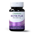 Buy Nutrifactor Biotin Plus at Best Price in Pakistan - Glow Beauty