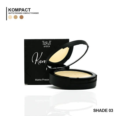 Buy  SL Basics Kompact (Matte Pressed Powder) - Shade 03 at Best Price Online in Pakistan