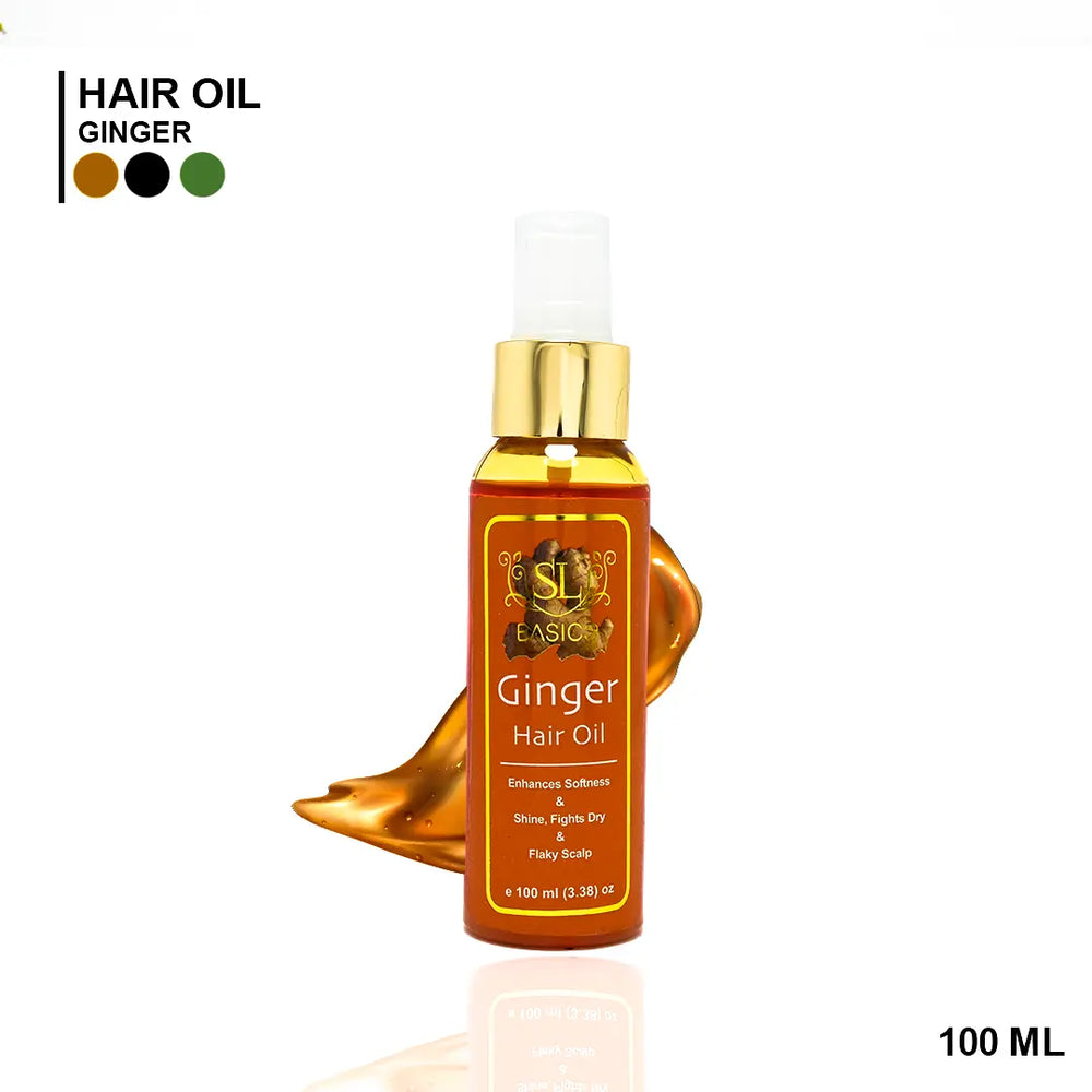 Buy  SL Basics Ginger Hair Oil for Hair loss - 100ml - at Best Price Online in Pakistan