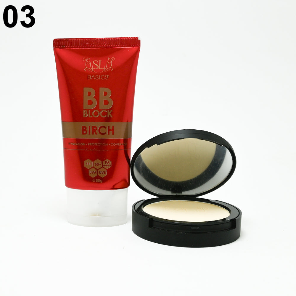 Buy  SL Basics Glow & Go (BB Block + Kompact) - Birch / Shade 03 at Best Price Online in Pakistan