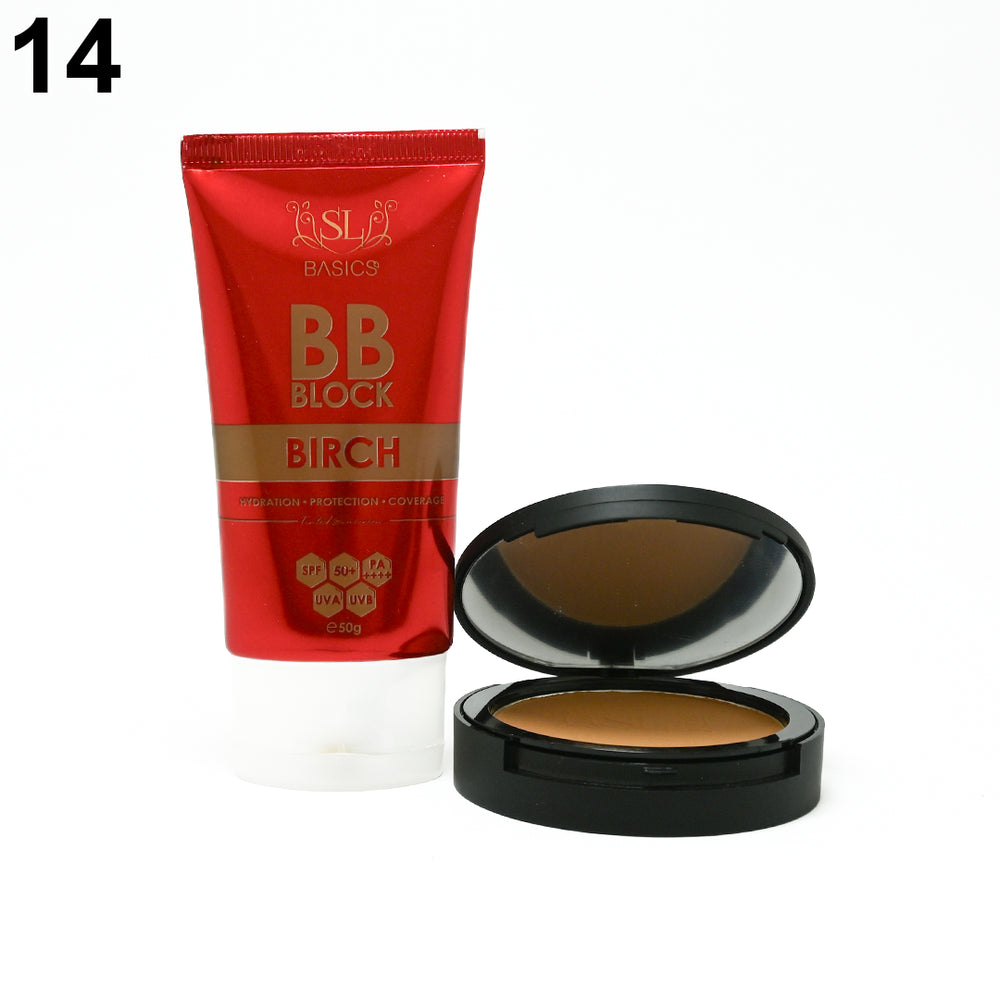 Buy  SL Basics Glow & Go (BB Block + Kompact) - Birch / Shade 14 at Best Price Online in Pakistan