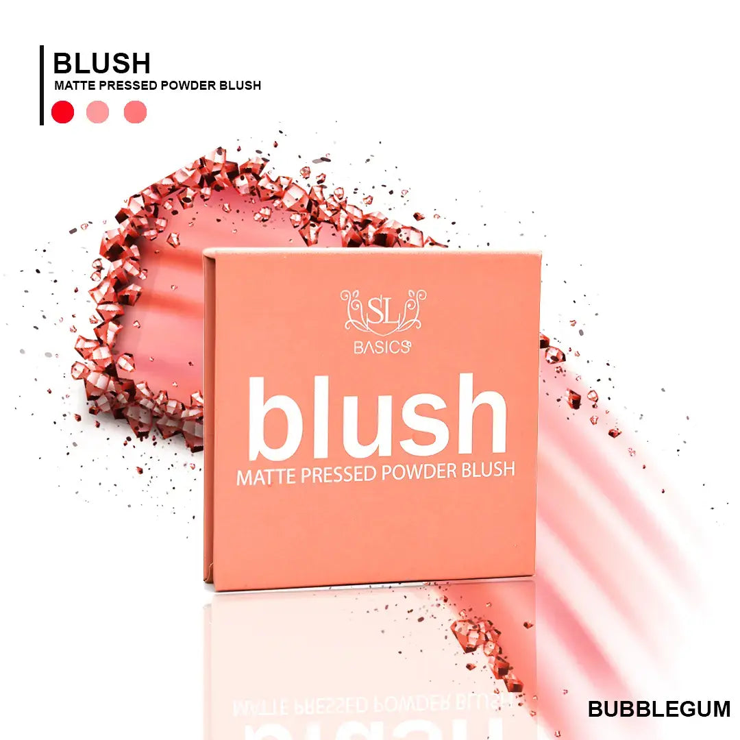 Buy  SL Basics Blush - Matte pressed Powder Blush - Bubblegum at Best Price Online in Pakistan