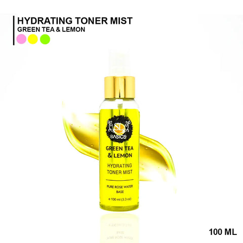 SL Basics Green Tea & Lemon Toner - 100ml – Glow Beauty