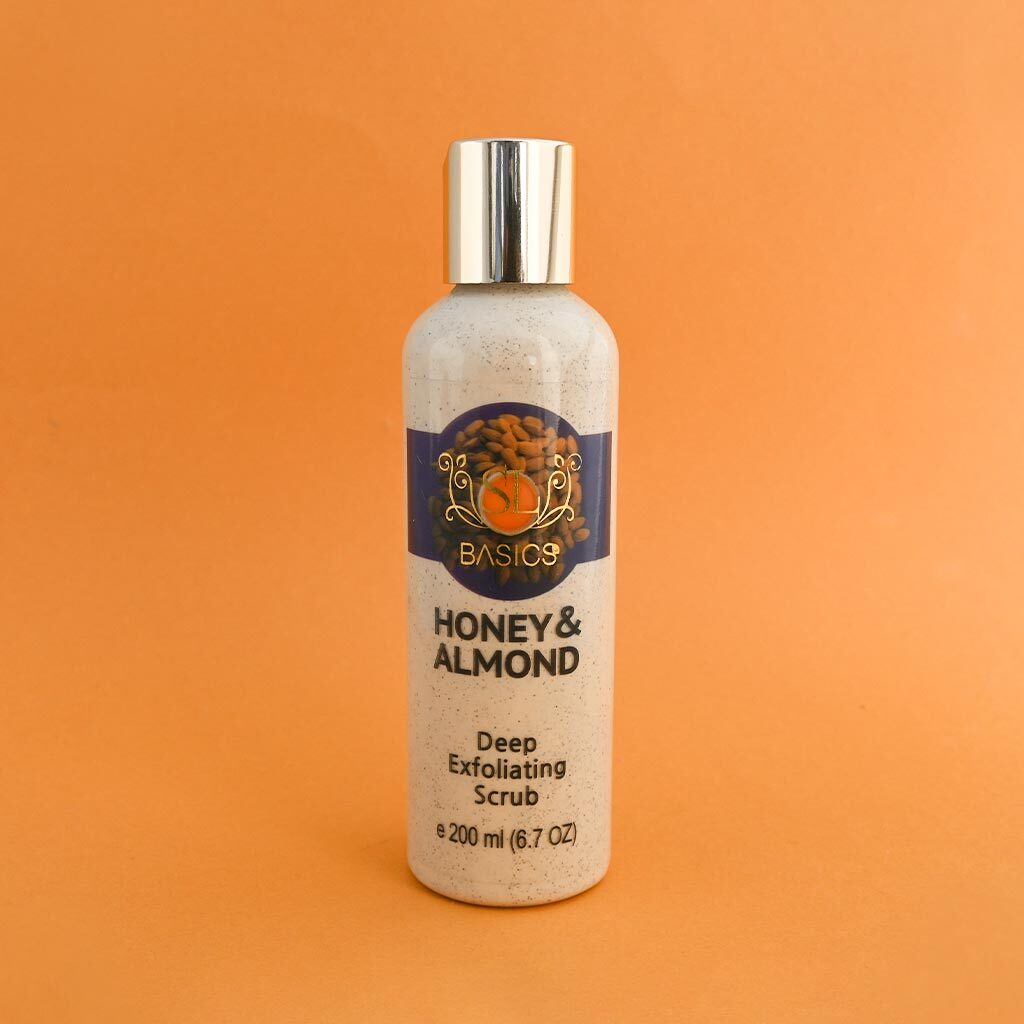 Buy  SL Basics Honey, Almond Scrub - 200ml - at Best Price Online in Pakistan