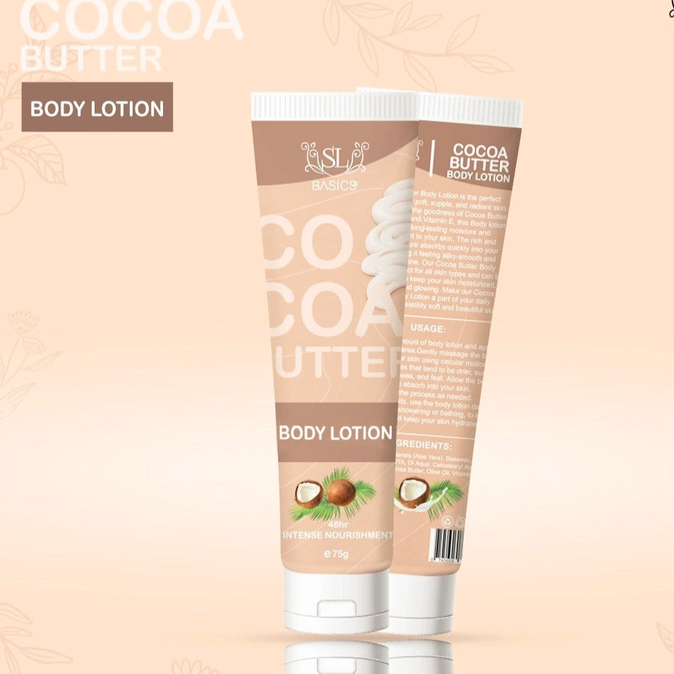 Buy  SL Basics Body Lotion - 75g - Cocoa Butter at Best Price Online in Pakistan