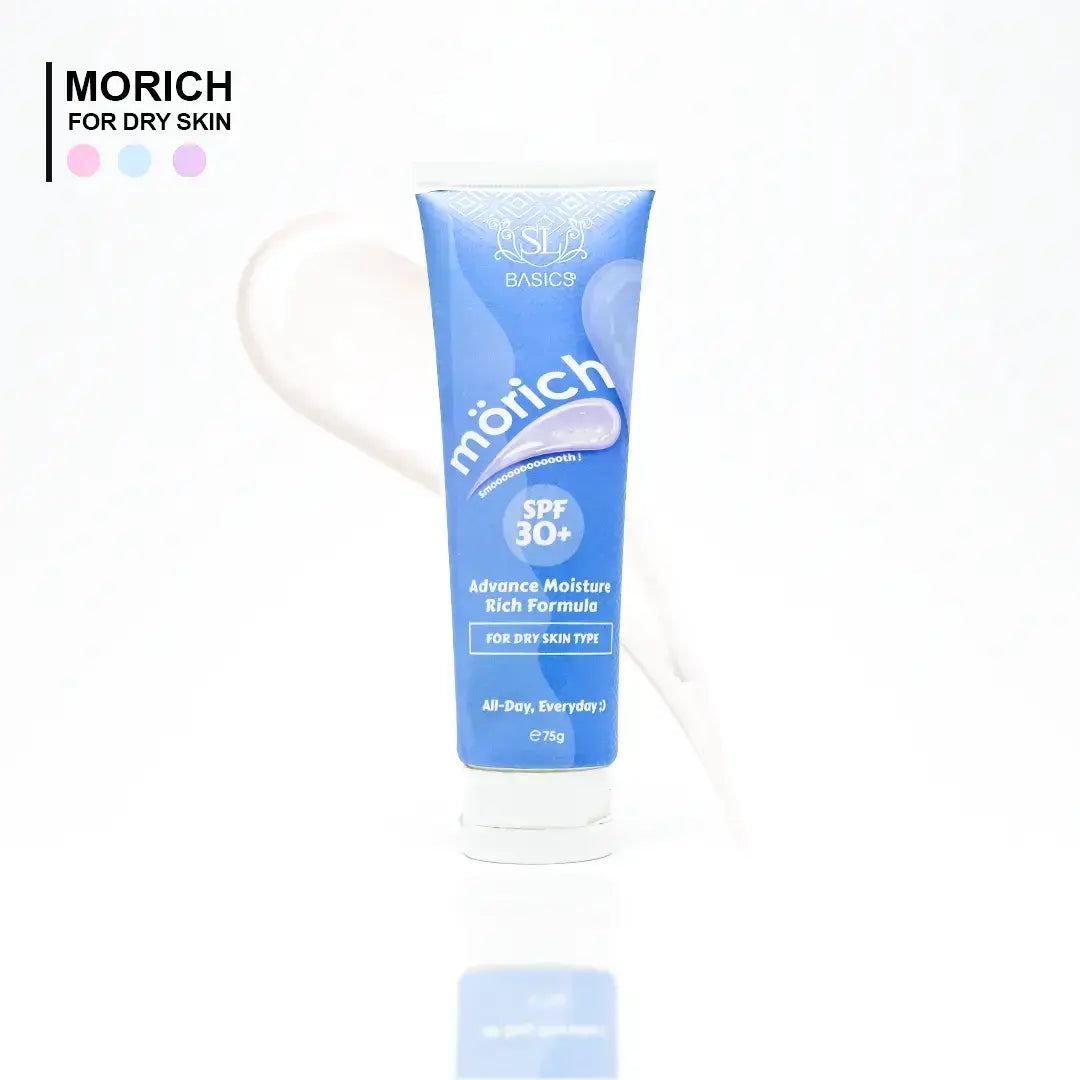 Buy  SL Basics Morich Advance Moisture Rich Formula SPF30+ - 75g - Dry at Best Price Online in Pakistan