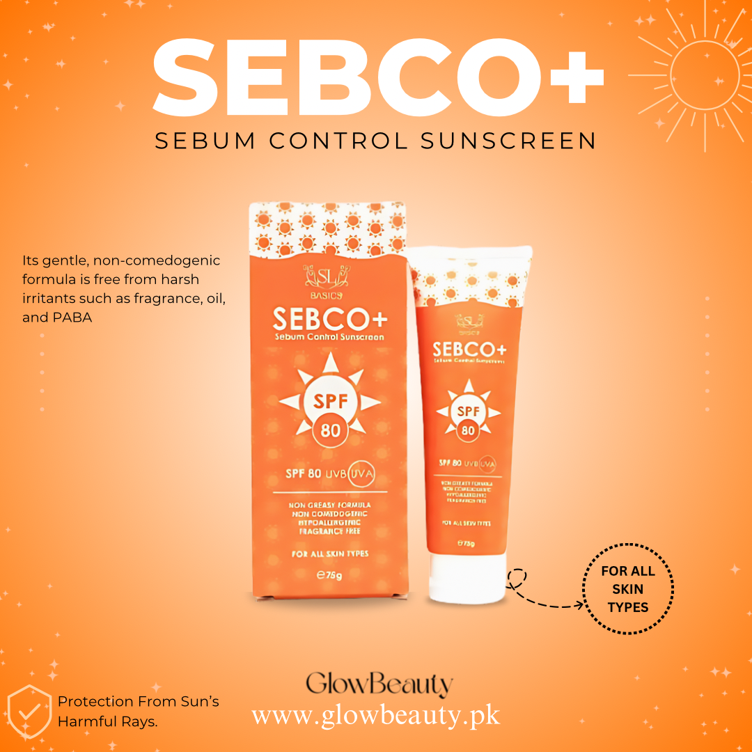 Buy  SL Basics Sebco+ Sunscreen SPF80  - 75g - at Best Price Online in Pakistan