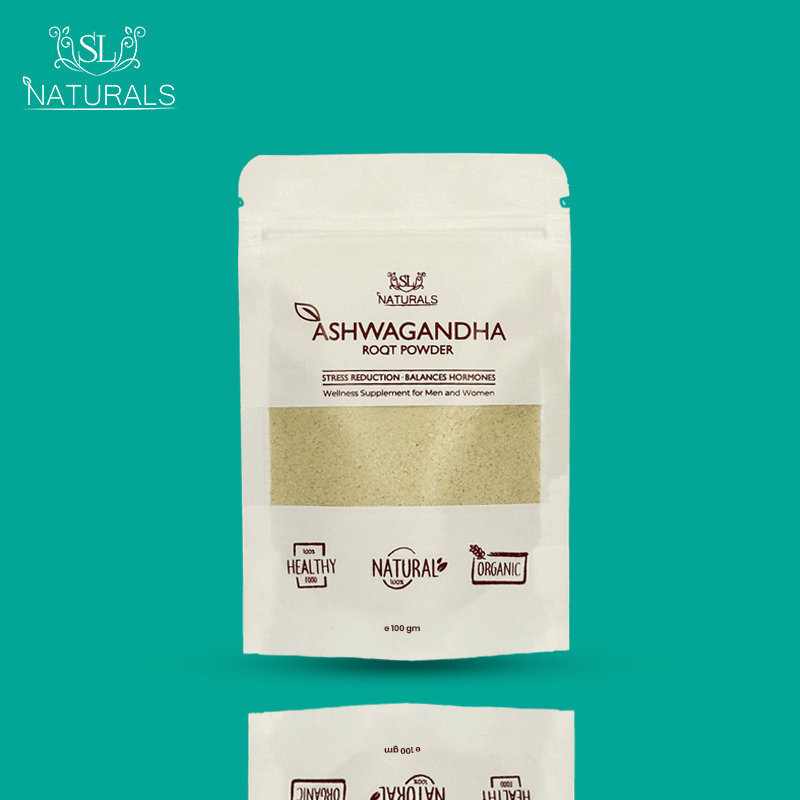 Buy  SL Naturals Ashwagandha Root Powder 100g - at Best Price Online in Pakistan