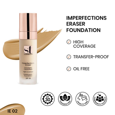 Buy  ST London Imperfection Eraser Foundation - IE 02 at Best Price Online in Pakistan