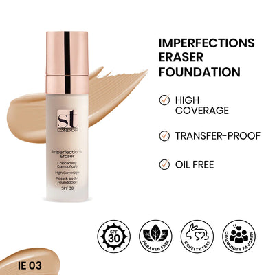 Buy  ST London Imperfection Eraser Foundation - IE 03 at Best Price Online in Pakistan
