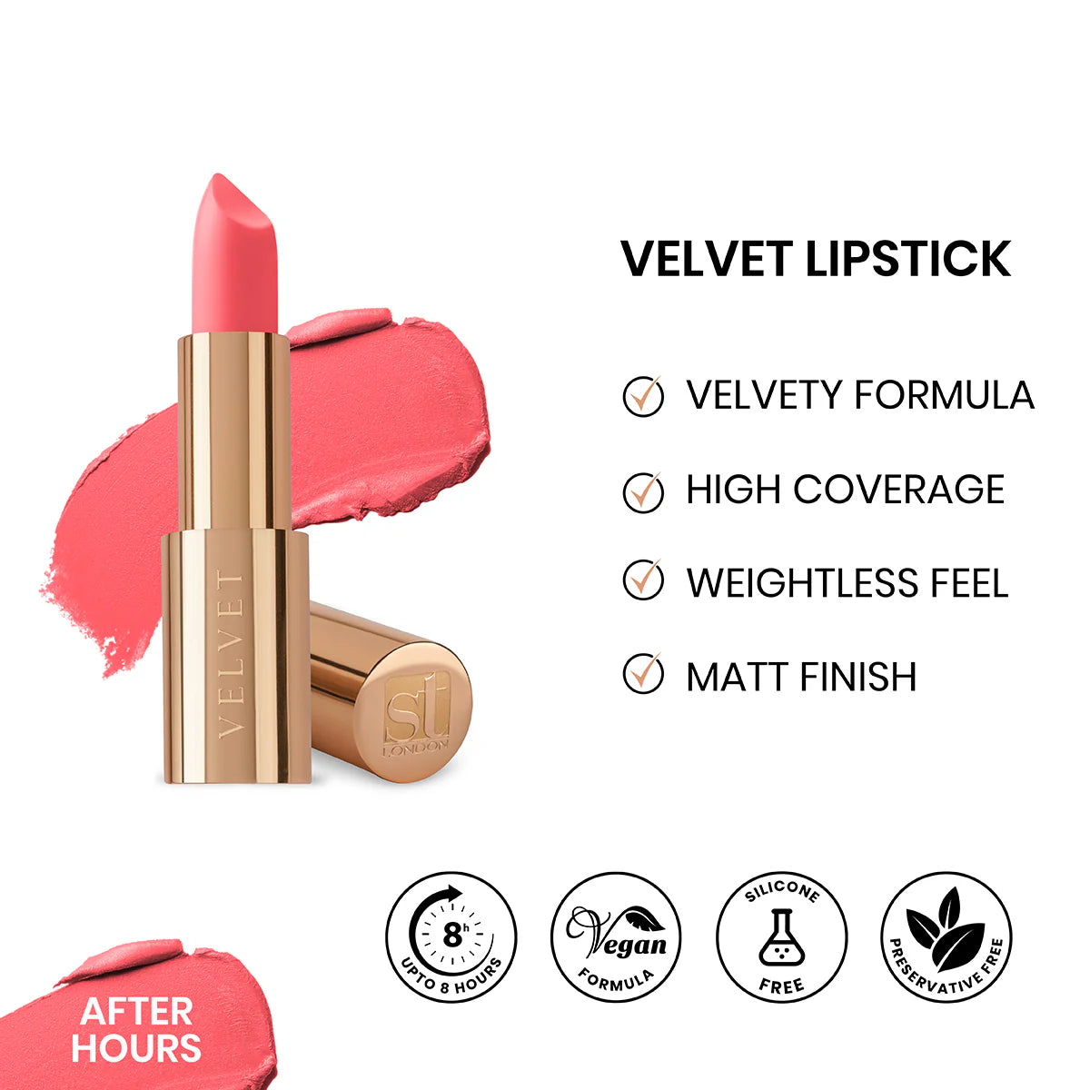 Buy  ST London - Velvet Ultra Matt Lipstick - After Hours at Best Price Online in Pakistan