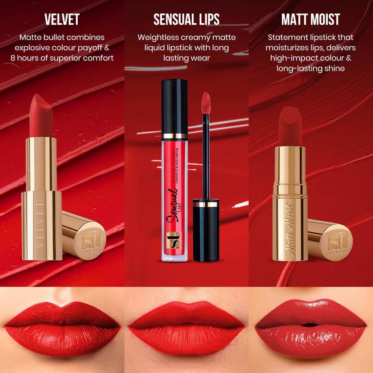 Buy  ST London - Velvet Ultra Matt Lipstick - High Voltage at Best Price Online in Pakistan