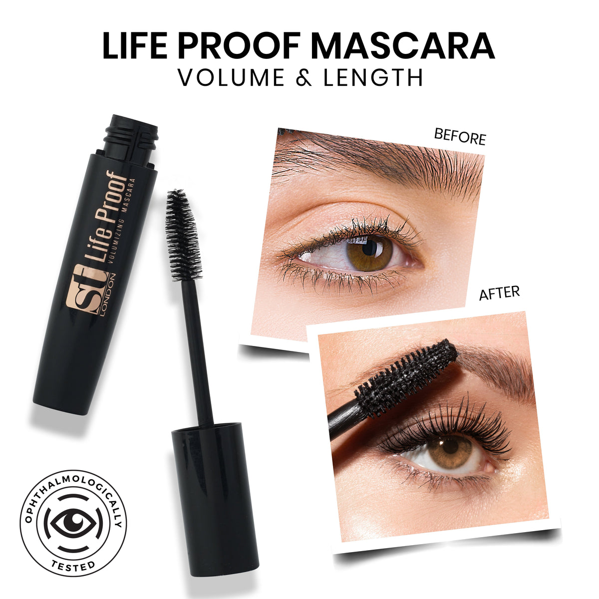 Buy  ST London Life Proof Volumizing Mascara - at Best Price Online in Pakistan