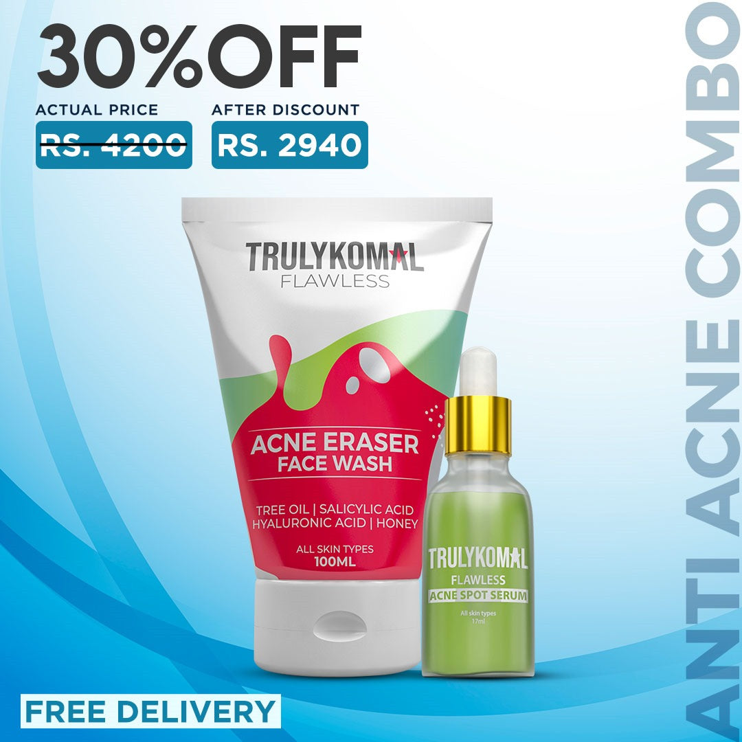 Buy  TrulyKomal Acne Face wash & Serum | Anti-Acne Bundle - at Best Price Online in Pakistan