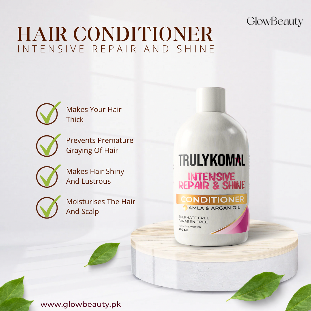 Buy  TrulyKomal Intensive Repair &amp; Shine Hair Conditioner - 400ml - at Best Price Online in Pakistan