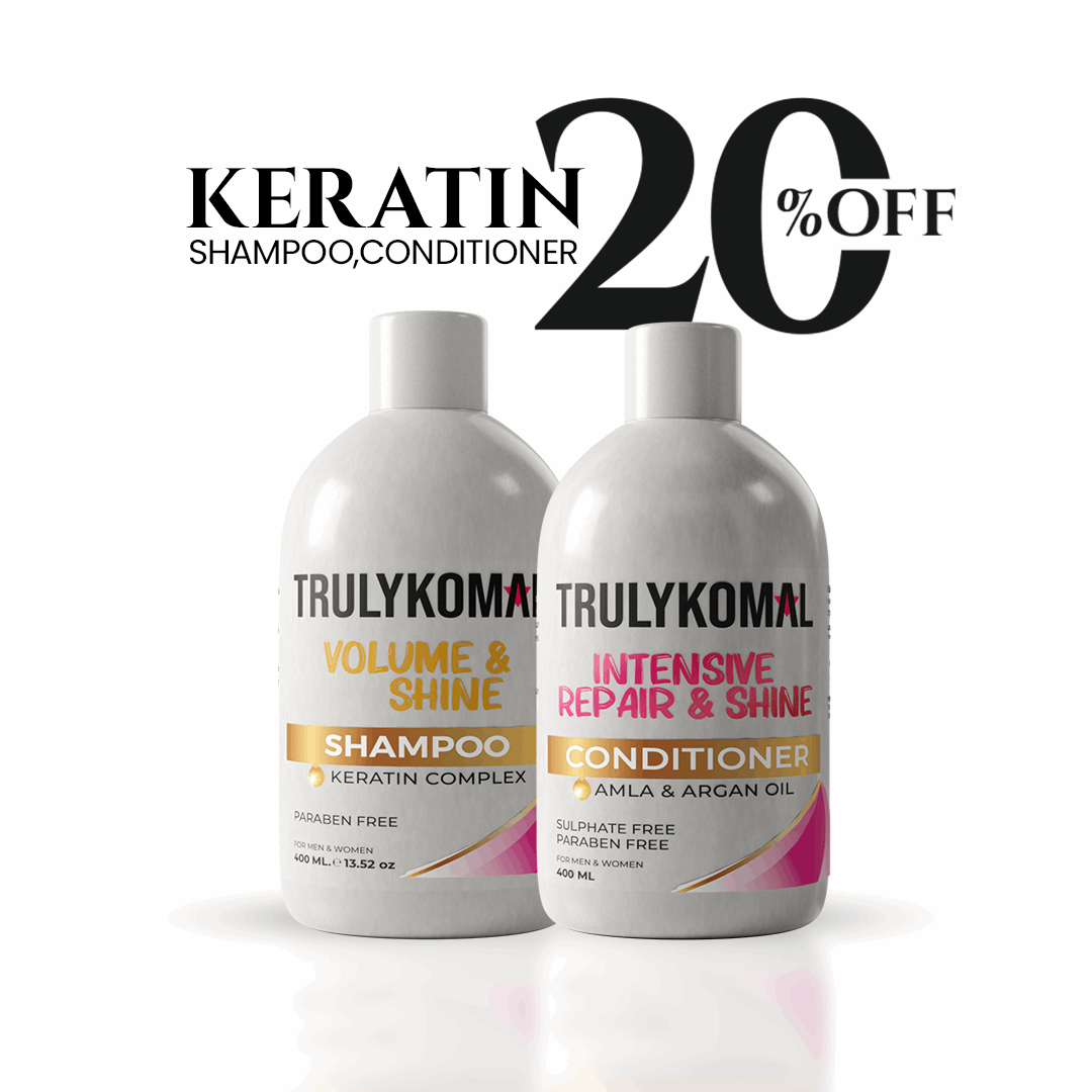 Buy  TrulyKomal Keratin Shampoo & Conditioner Deal - at Best Price Online in Pakistan