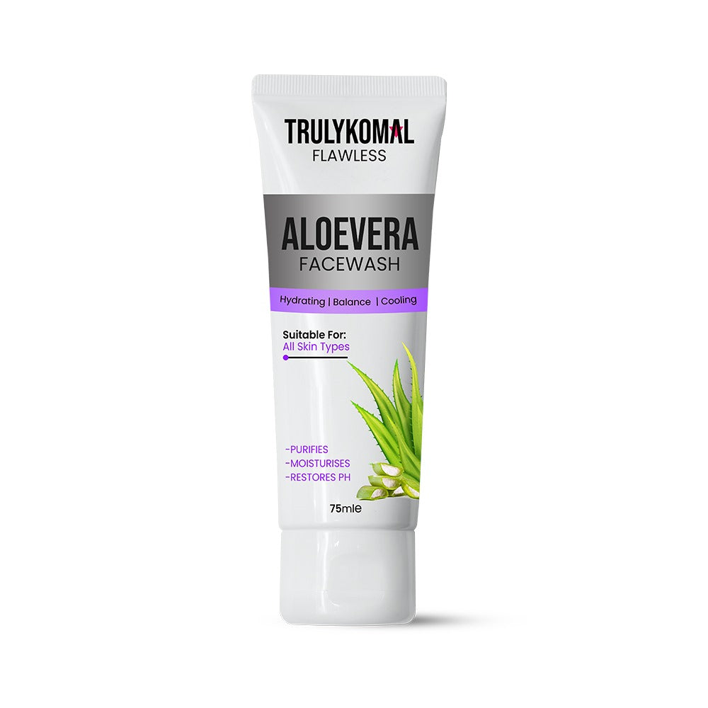 Buy  TrulyKomal Aloe Vera Face Wash - 75ml - at Best Price Online in Pakistan